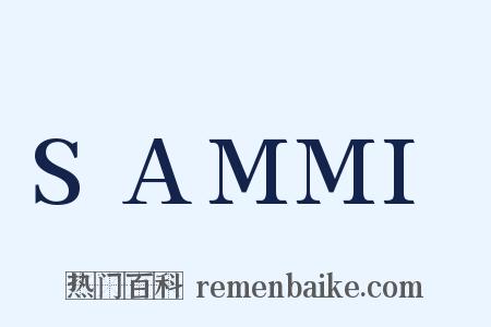 SAMMI是什么意思的图片